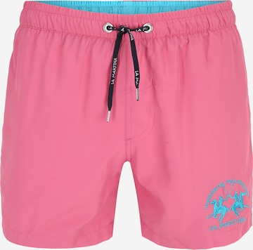 La Martina Swimming shorts in Pink: front
