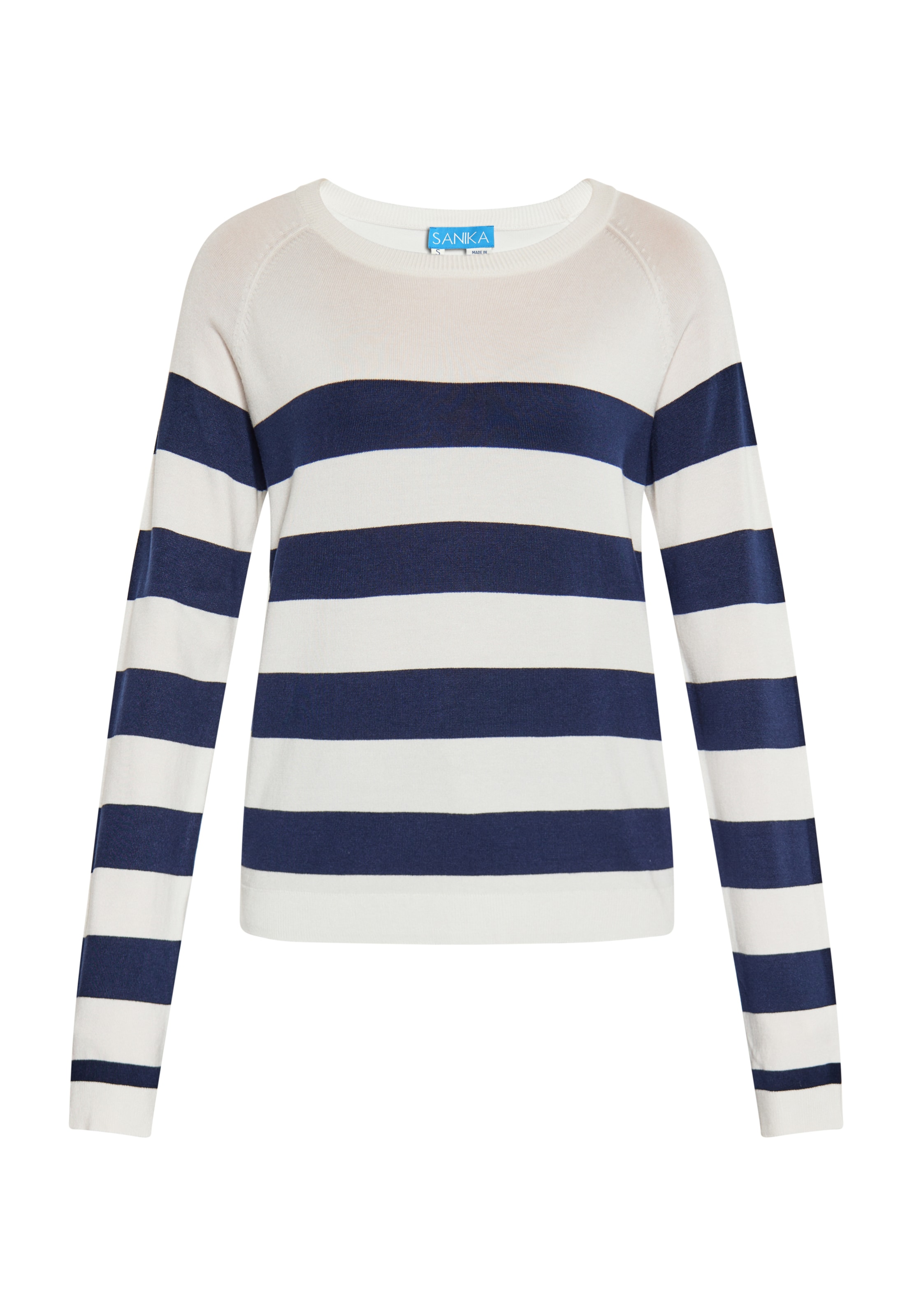 SANIKA Pullover in Weiß: Vorderseite