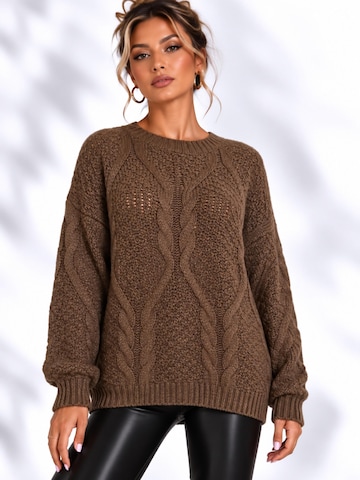 Worldclassca Pullover in Braun: Vorderseite