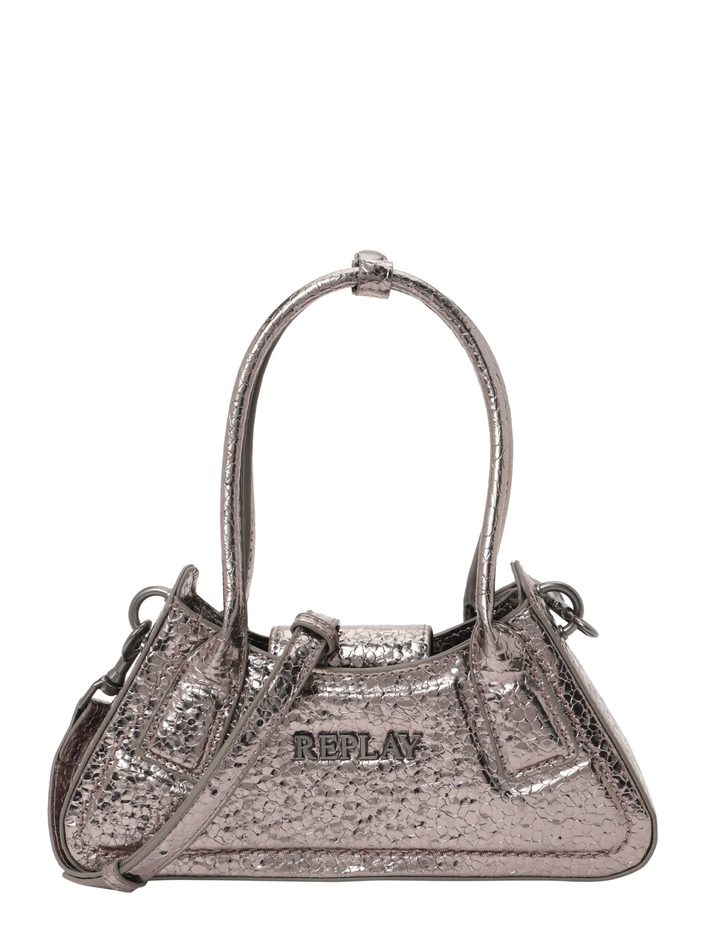 Borsa a mano di REPLAY in argento: frontale