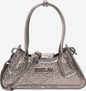 REPLAY Handtasche in Silber: Vorderseite