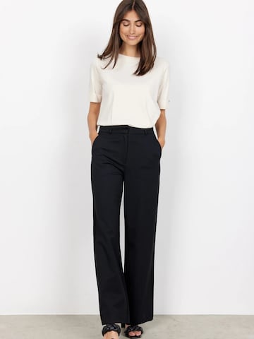 Soyaconcept Wide Leg Trouser ' SC-DANIELA ' in Schwarz