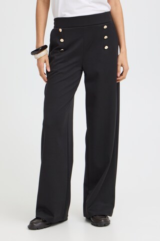 b.young - regular Pantalón 'BYRizetta' en negro: frente