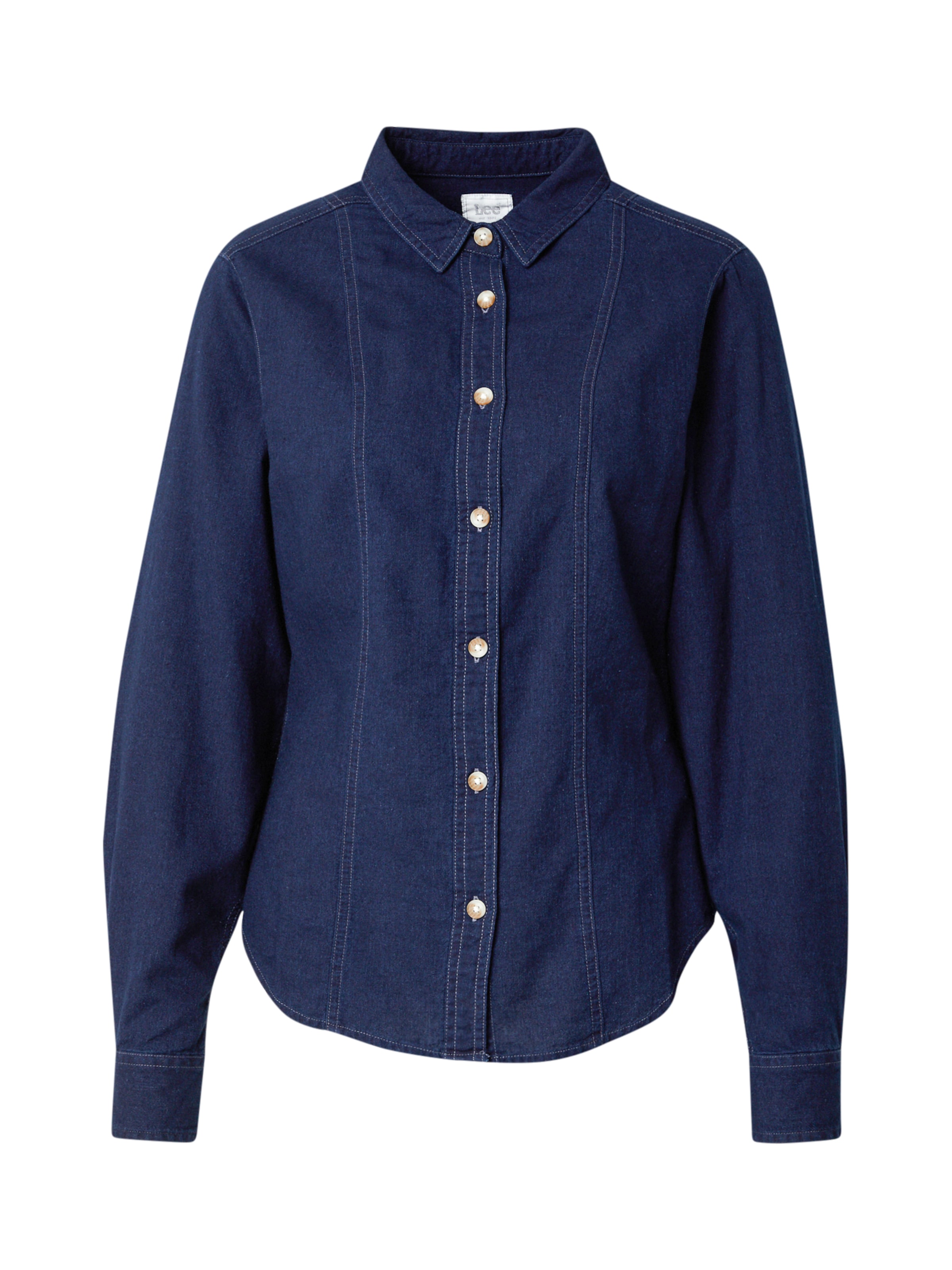 Camicia da donna Lee di colore navy, Visualizzazione prodotti