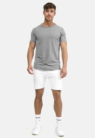 T-Shirt 'Willbur' INDICODE JEANS en gris
