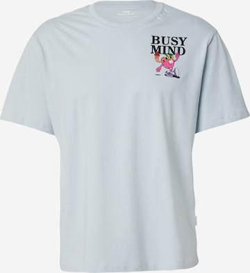 JACK & JONES Тениска 'JORFRIENDLY GALLERY' в синьо: отпред