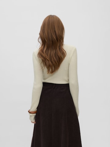 VERO MODA Trui 'VMBELLASHINE' in Beige