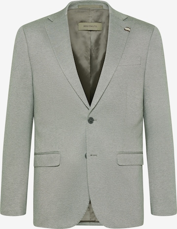 Coupe regular Veste de costume BENVENUTO en gris : devant