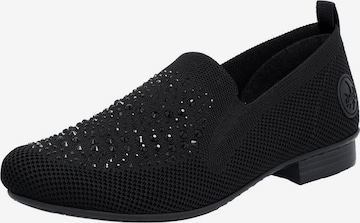 Rieker Classic Flats '51989' in Black: front