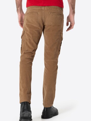 TIMEZONE Regular Cargo Pants 'Niklas' in Brown