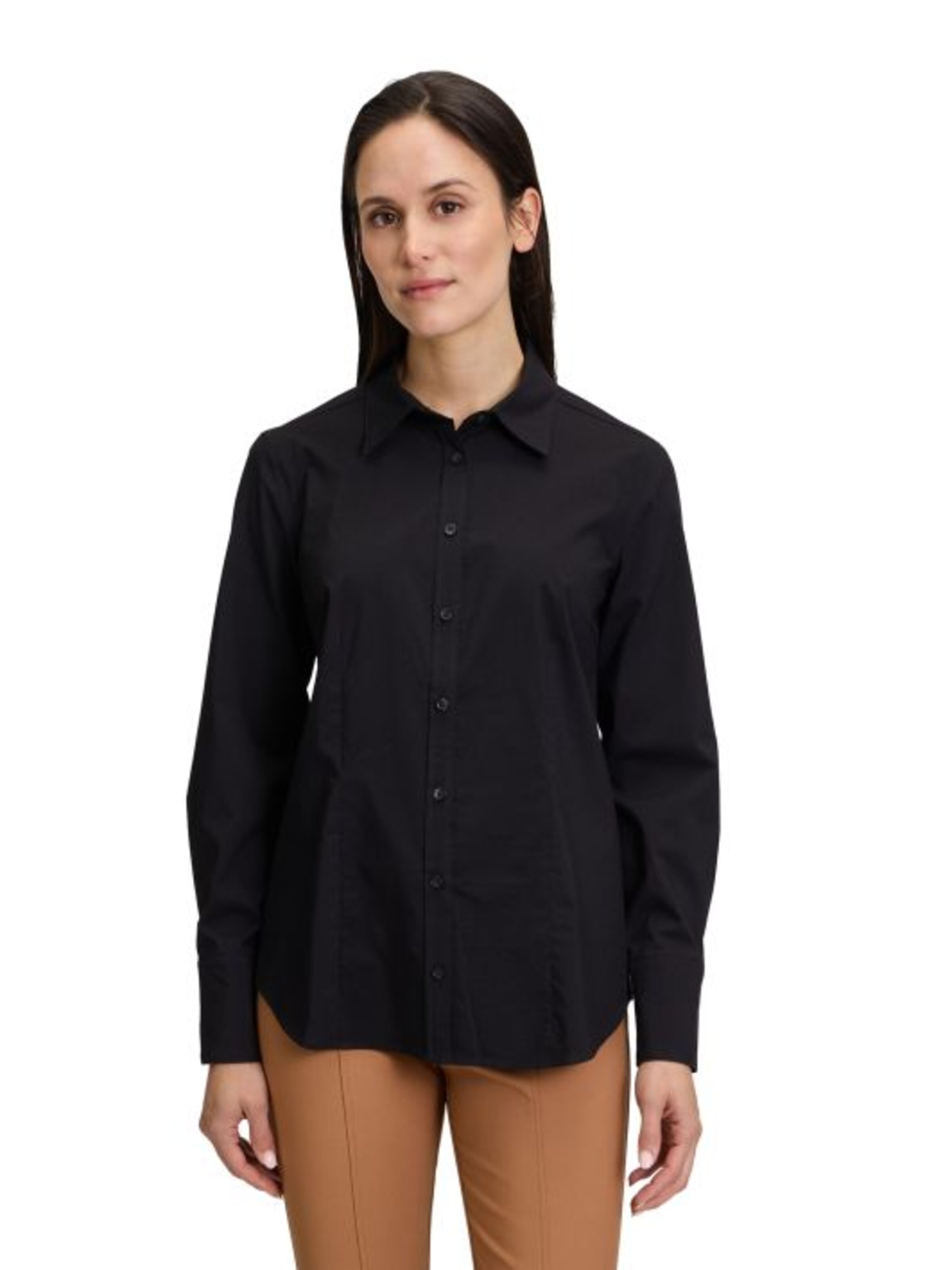Betty Barclay Blouse in Zwart: voorkant