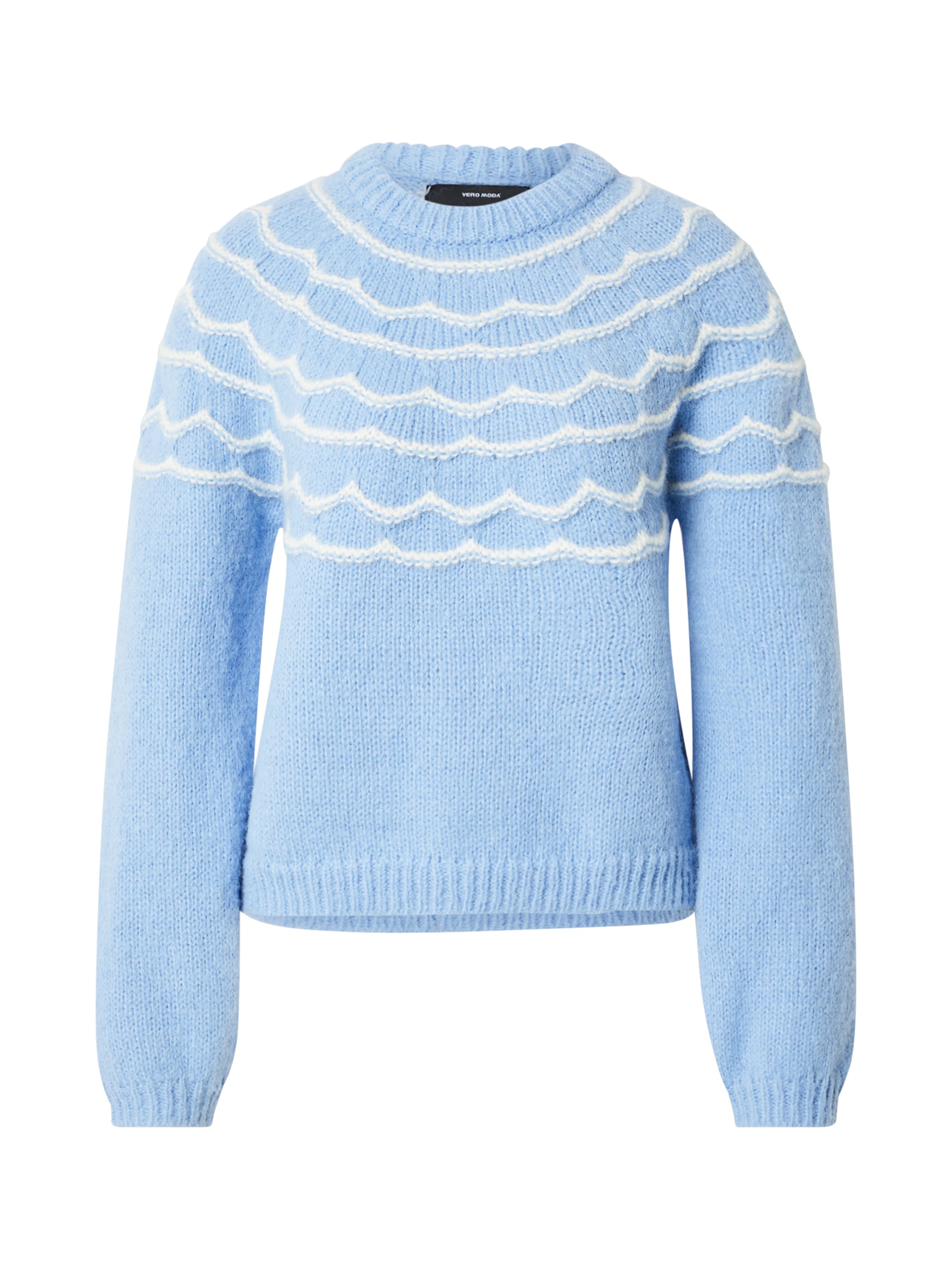 VERO MODA Sweater 'VMCHARMAINE' in Blue: front