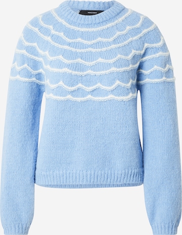 VERO MODA Pullover 'VMCHARMAINE' in Blau: Vorderseite