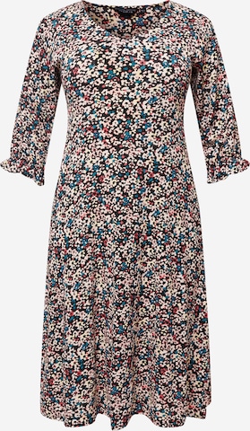 Robe Dorothy Perkins Curve en mélange de couleurs : devant