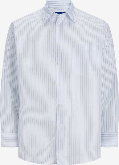 JACK & JONES Chemise 'Bill' en bleu outremer / bleu clair / blanc, Vue avec produit