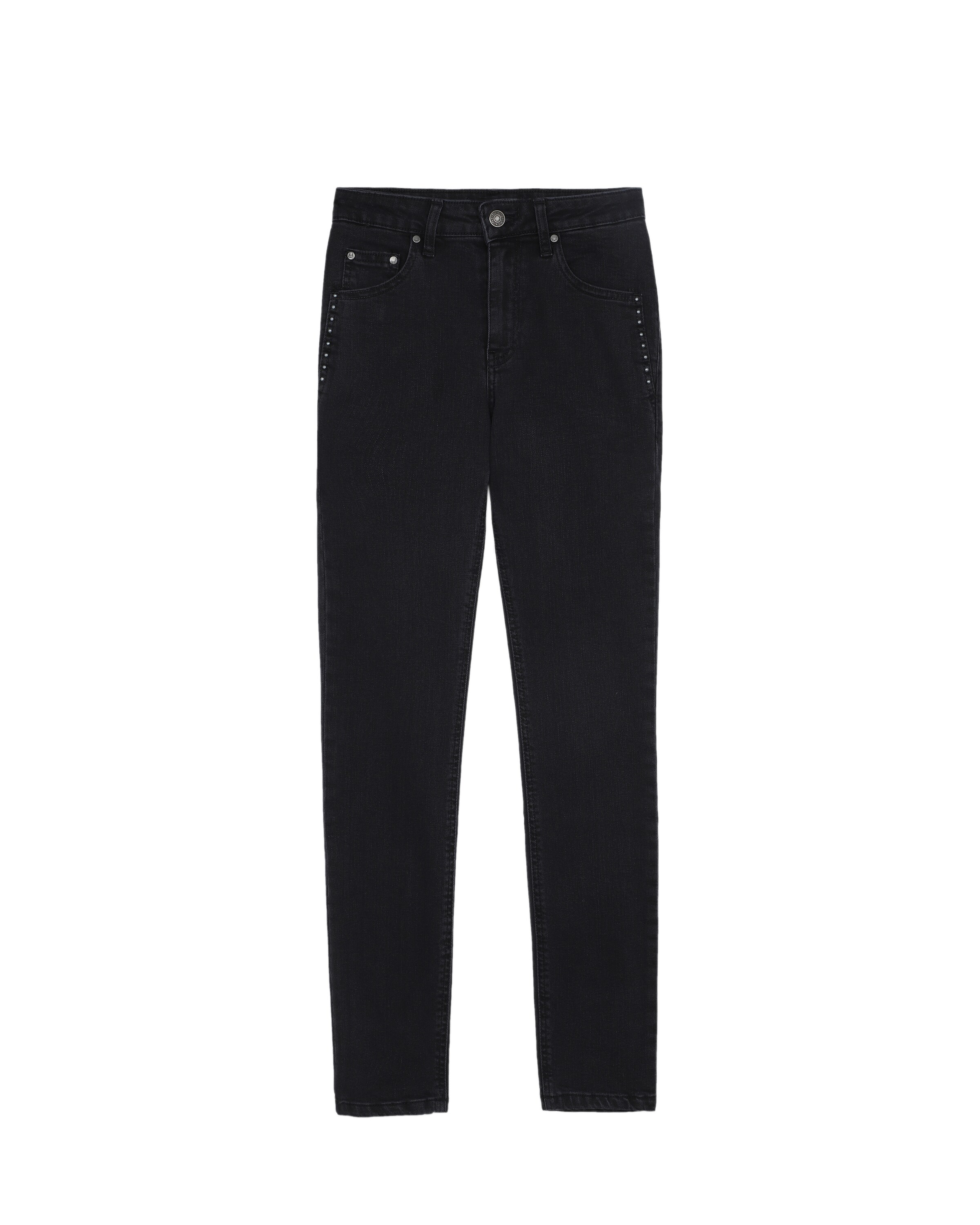 Jean ' CIGARETTE JEANS STUDS ' Scalpers en bleu : devant