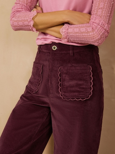 love & roses Trousers in 34/Petite in Wine red, Item view
