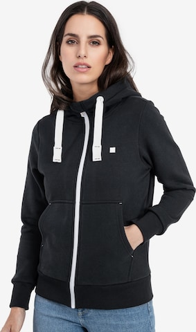 Veste de survêtement 'FinjaCMYK II' deproc en noir : devant