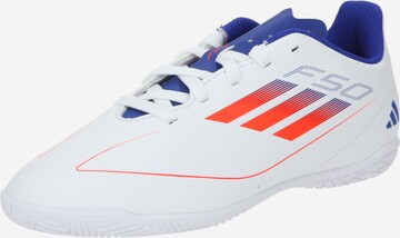 Pantofi sport 'F50 CLUB' de la ADIDAS PERFORMANCE pe alb: față