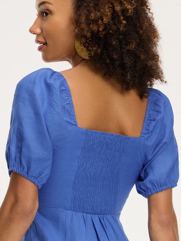 Shiwi Letné šaty 'JESS' - Modrá