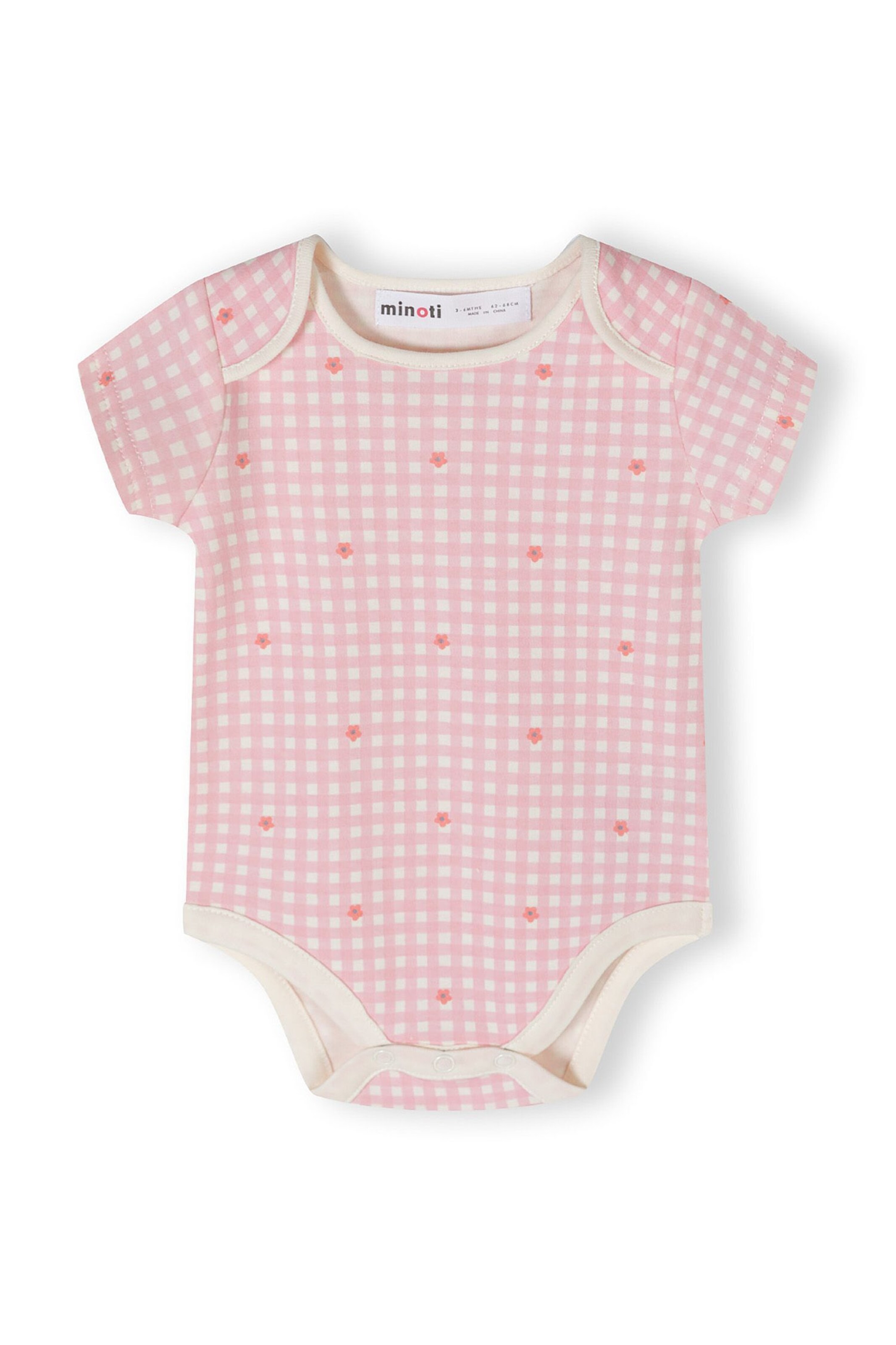 MINOTI Sparkedragt/Body i pink: forside