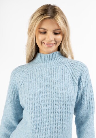 Pull-over usha WHITE LABEL en bleu