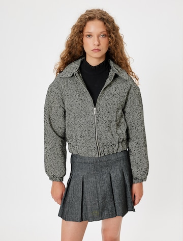 Koton Between-season jacket in Black: front