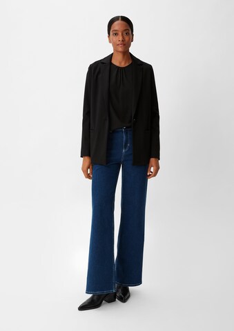 comma casual identity Blouse in Zwart