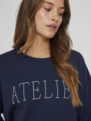 VILA Sweatshirt in Blau