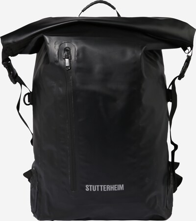Stutterheim Rucksack in schwarz / weiß, Produktansicht