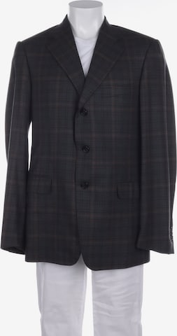 Zegna Suit Jacket in M-L in Mixed colors: front