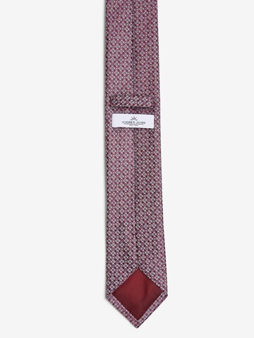 Andrew James Tie in Red