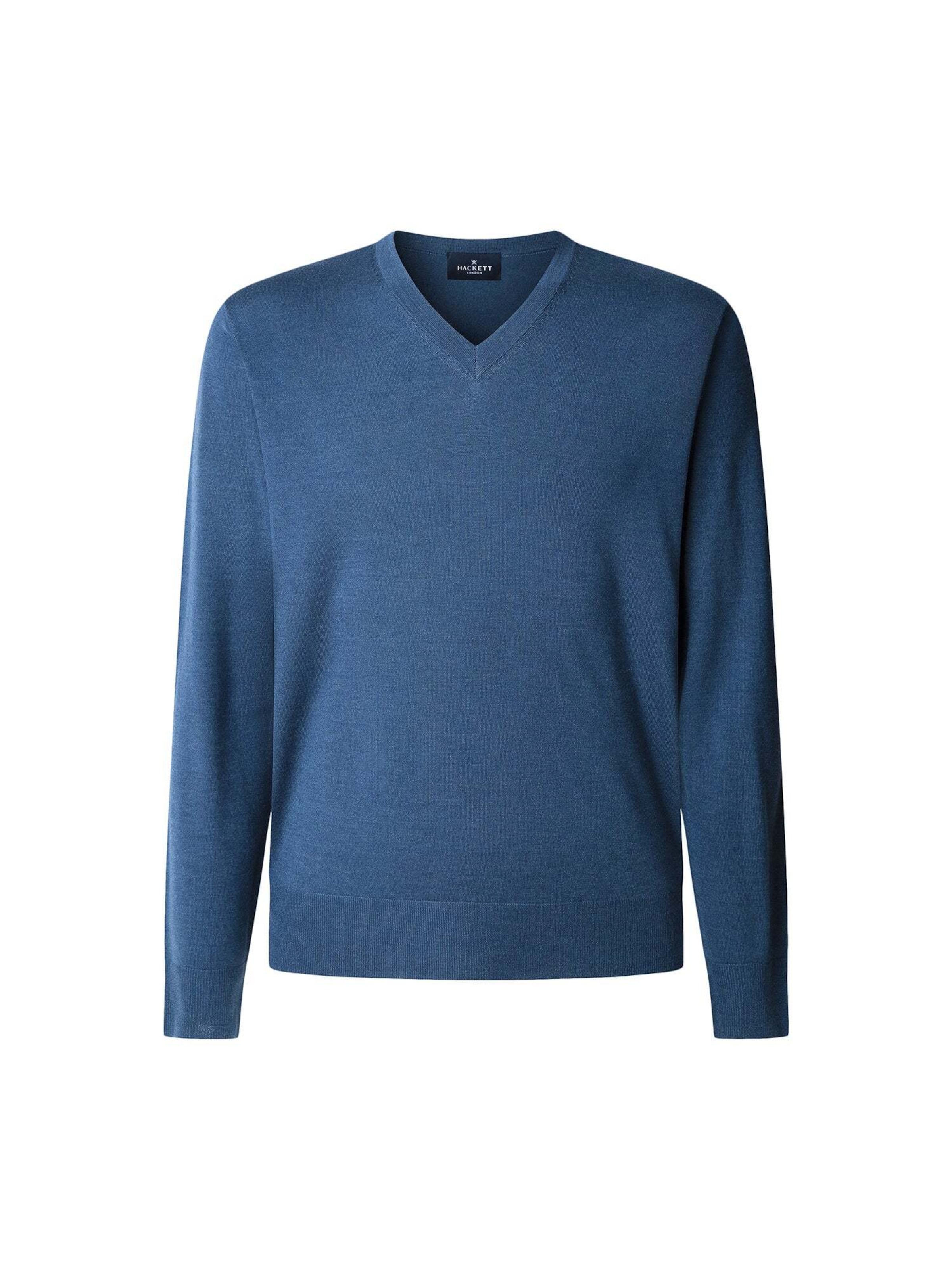 Pull-over Hackett London en bleu : devant