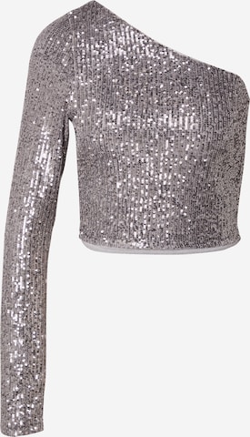 Top di MYLAVIE by Sarah Harrison in argento: frontale