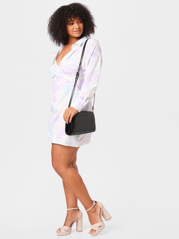 Missguided Plus Shirt dress in Mixed colours