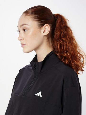 ADIDAS PERFORMANCE Athletic Sweatshirt 'Train Essentials' in Black