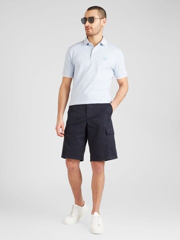 BOSS Loosefit Shorts 'Sisla-6' in Blau