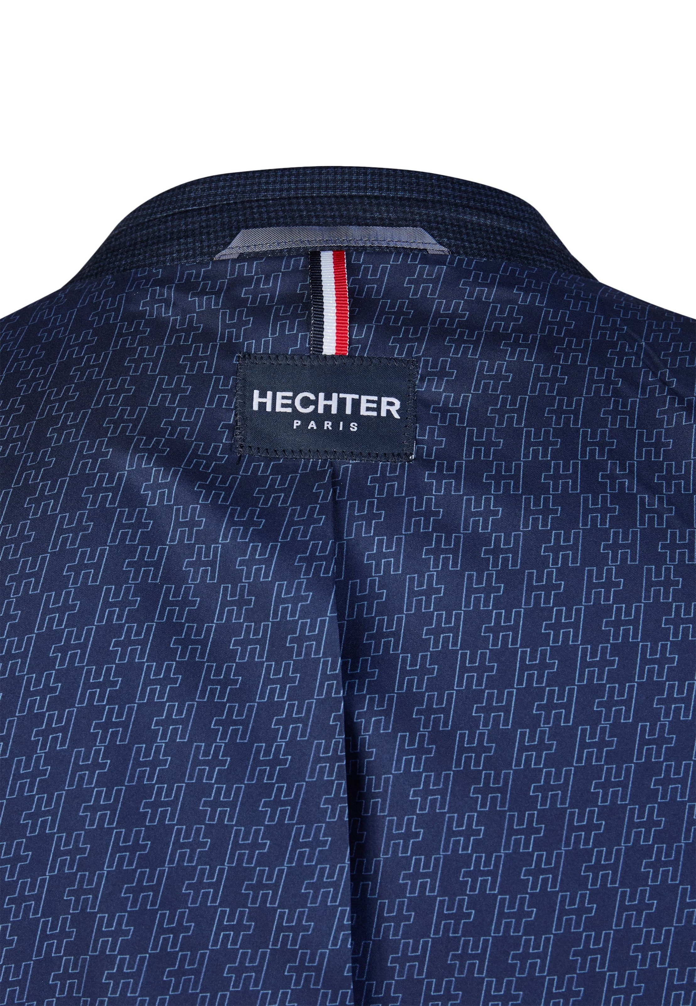 HECHTER PARIS Regular fit Business-colbert 'modern fit' in Blauw
