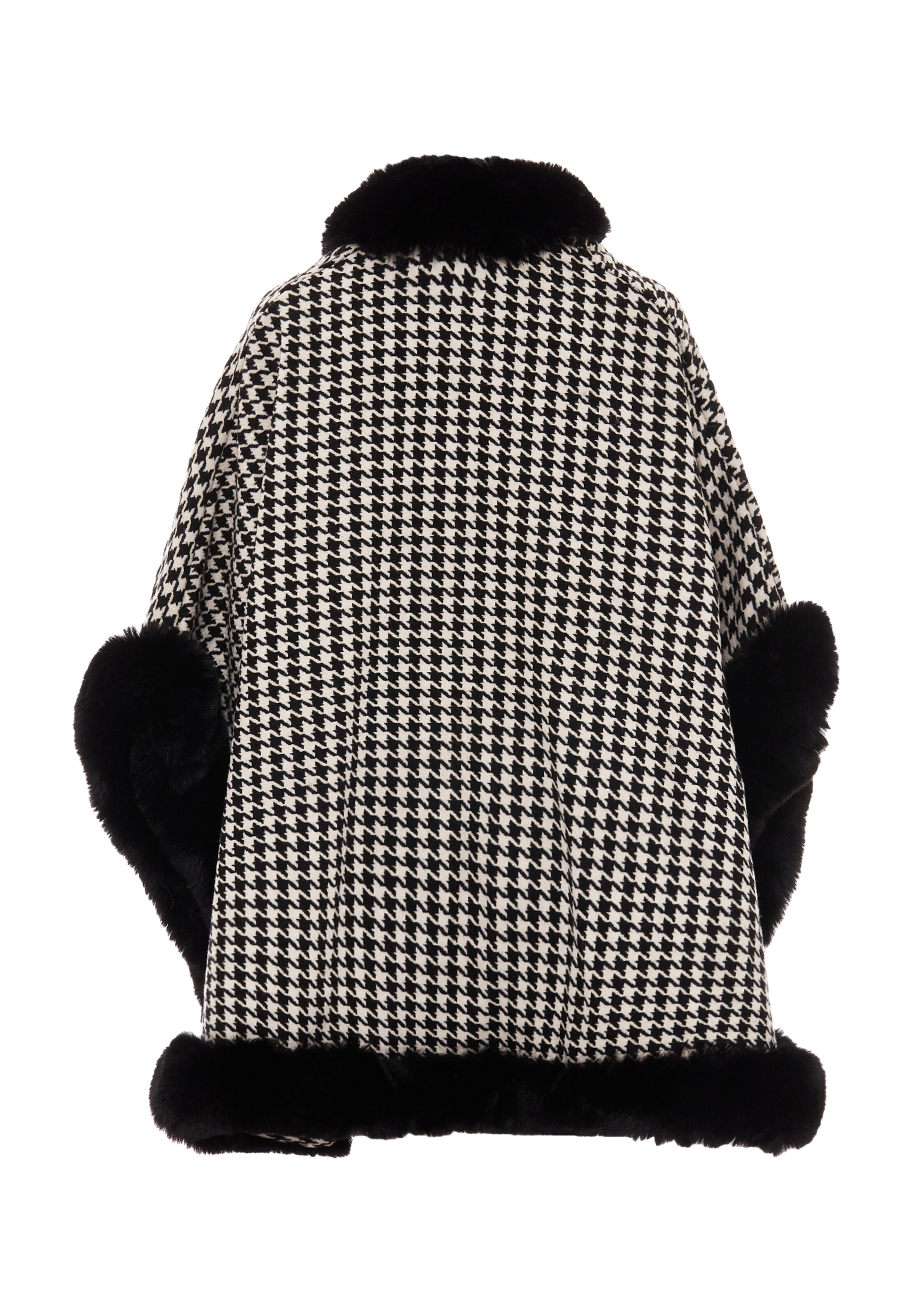 FRAULLY Кейп в Черный