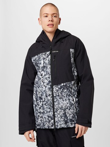 Veste de sport BURTON en noir : devant