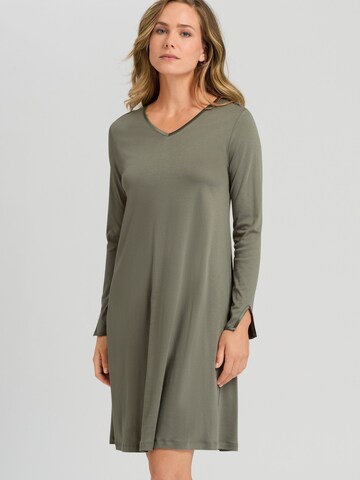 Hanro Nightgown ' Cleo ' in Green: front