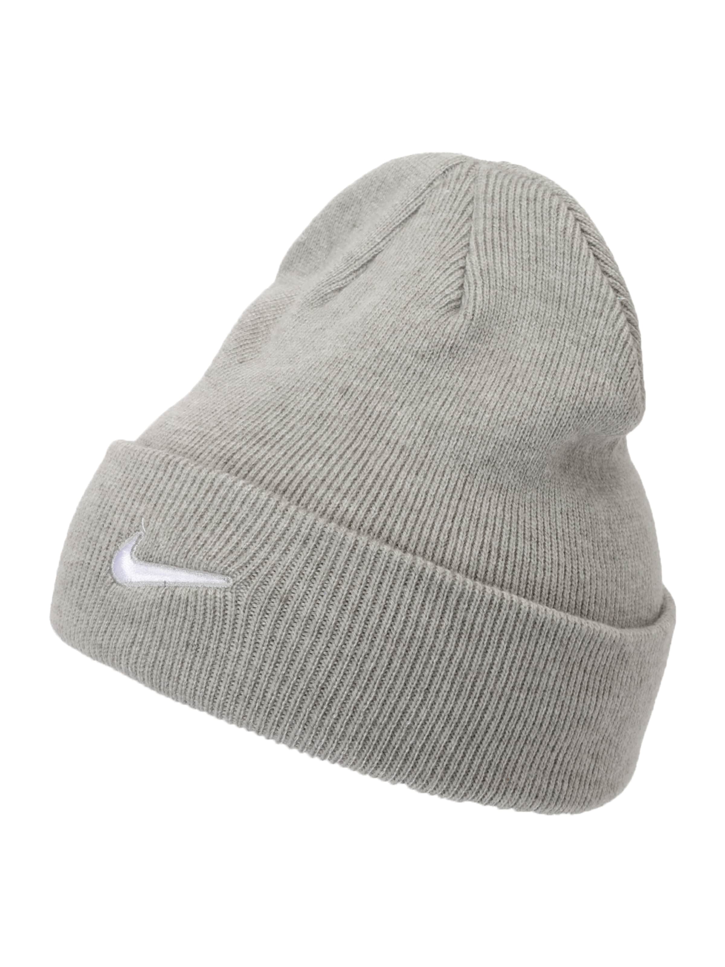 Nike Sportswear Mütze 'Terra Swoosh' in Grau: Vorderseite