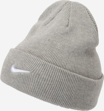Nike Sportswear Mütze 'Terra Swoosh' in Grau: Vorderseite