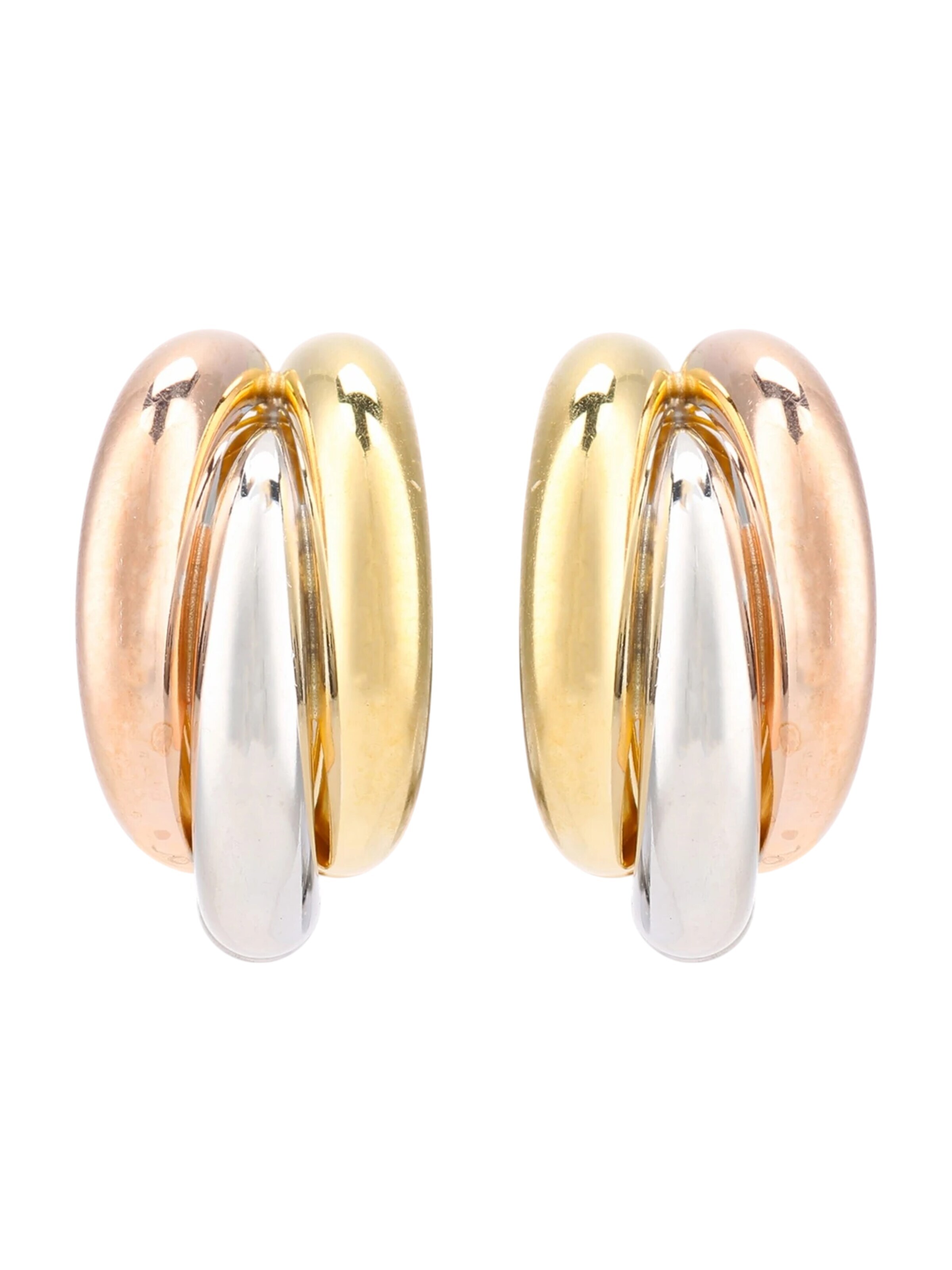 Vanlere Náušnice 'Ohrstecker aus 375 Gelbgold' – zlatá
