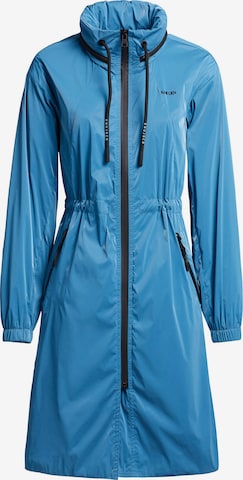 khujo Between-Seasons Coat 'Marthe' in Blue: front