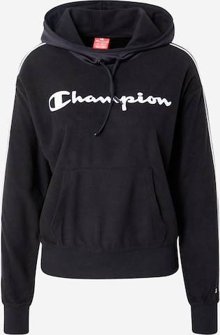 Champion Authentic Athletic Apparel Sportsweatshirt in Schwarz: front