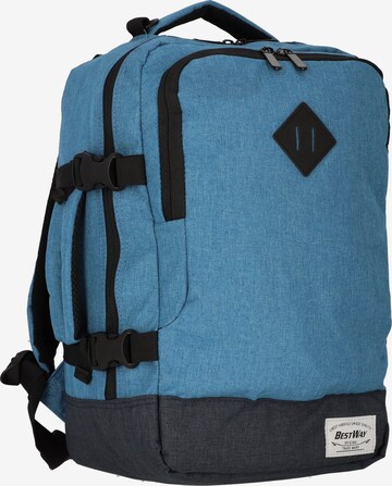 Worldpack Backpack 'Cabin' in Blue