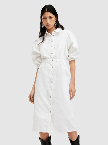 AllSaints Kleid 'OSA' (OCS) in Weiß: Vorderseite