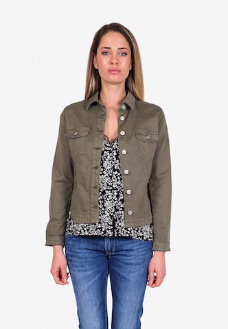 Le Temps Des Cerises Between-Season Jacket in Grey: front