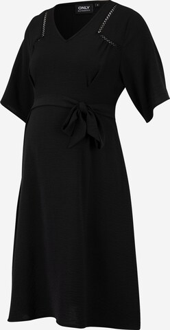 Rochie 'METTA FLOW' de la Only Maternity pe negru: față